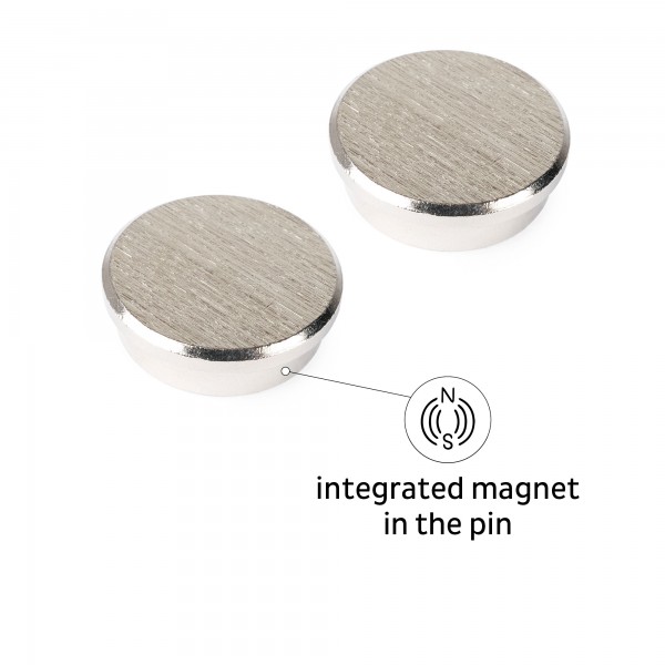 Magnetic Pins SMART incl. Pads WHITE