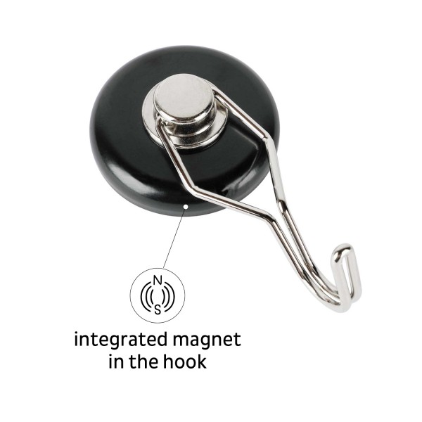 Magnetic Hook THE ONE incl. Pad WHITE