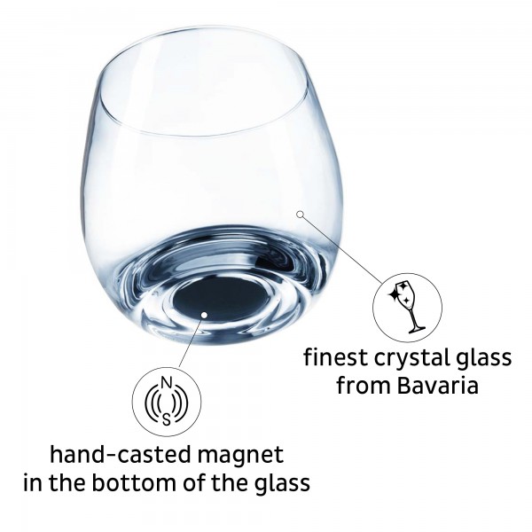 Magnetic Crystal Glass WHISKY